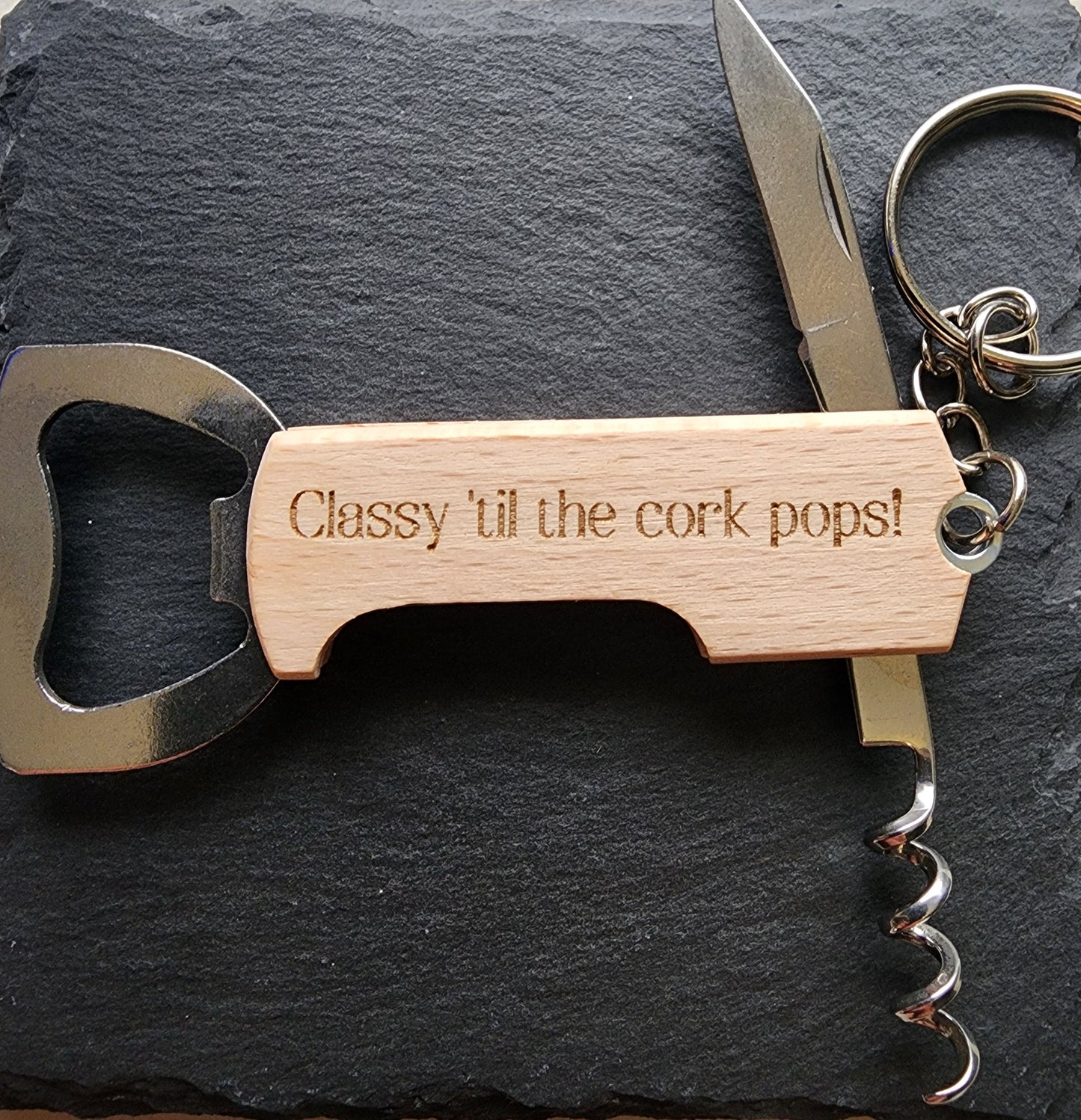Classy 'til the cork pops!